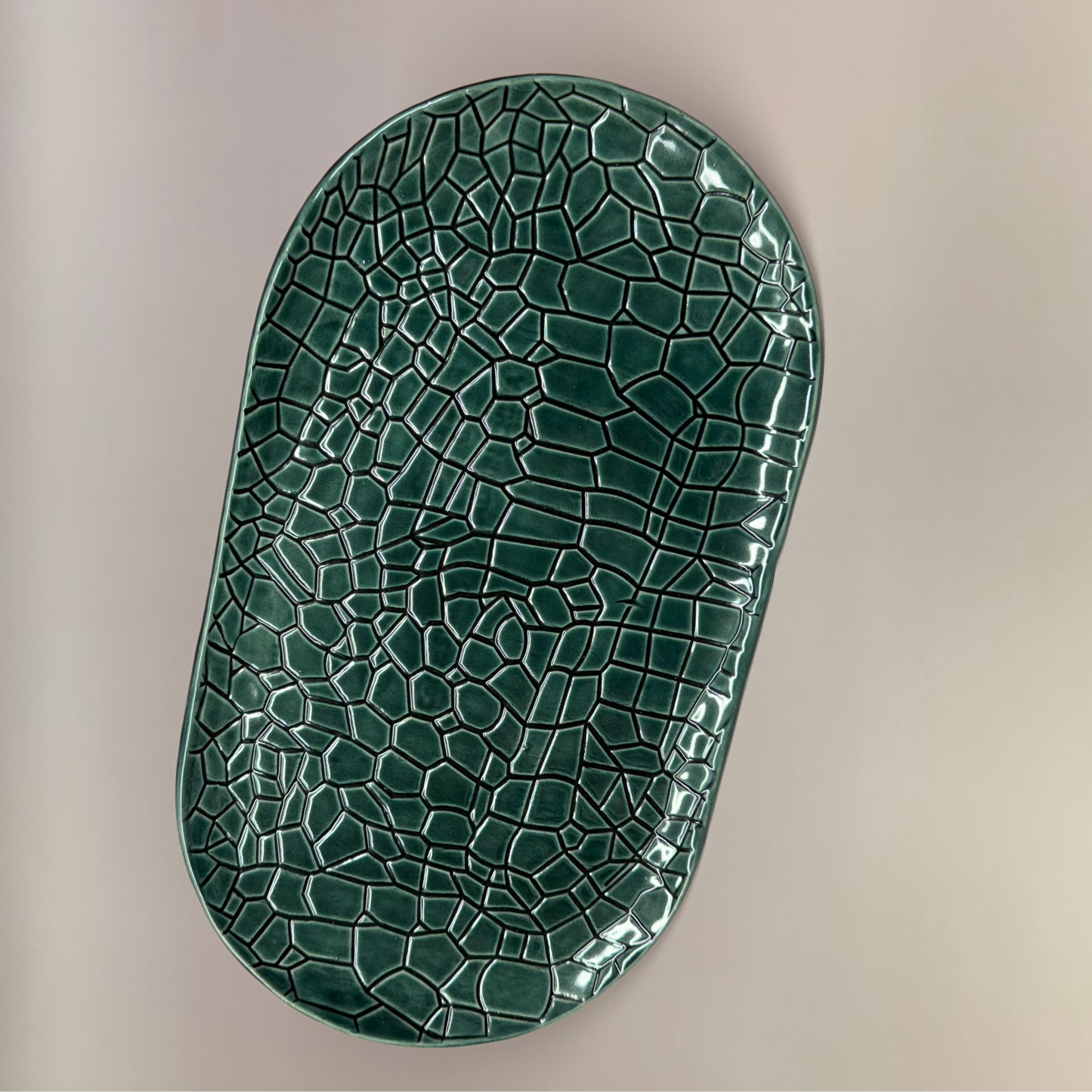 Oval Dragon Scale Tray