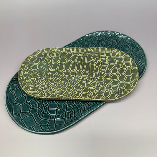 Oval Dragon Scale Tray